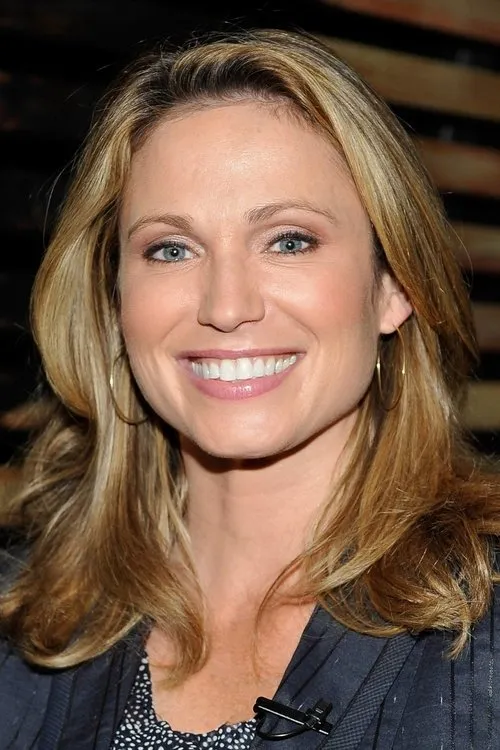 Amy Robach interpretando a Self - Host