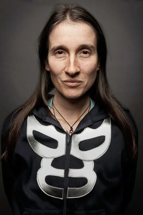 Andrea Echeverri interpretando a Andrea