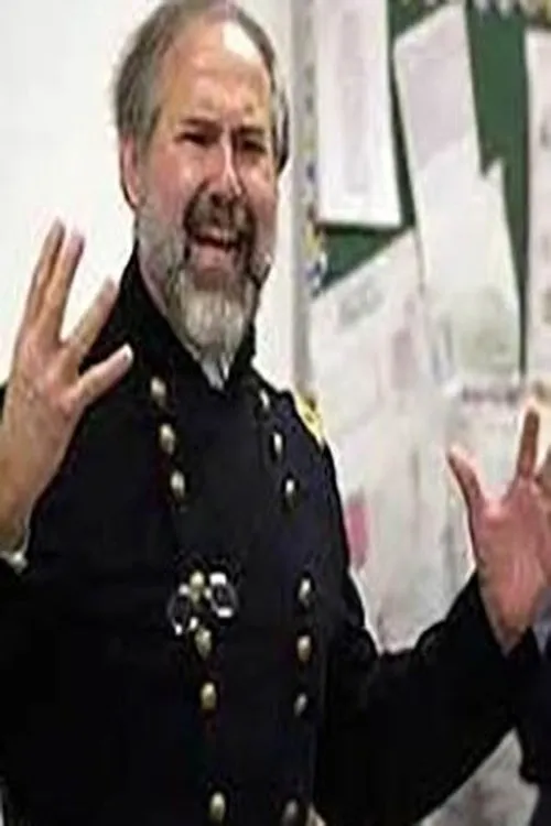 Andy Waskie interpretando a General George Gordon Meade