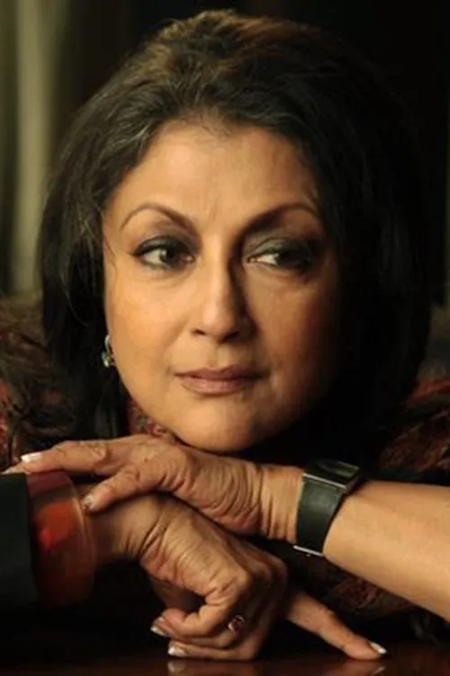 Aparna Sen interpretando a Ghazala