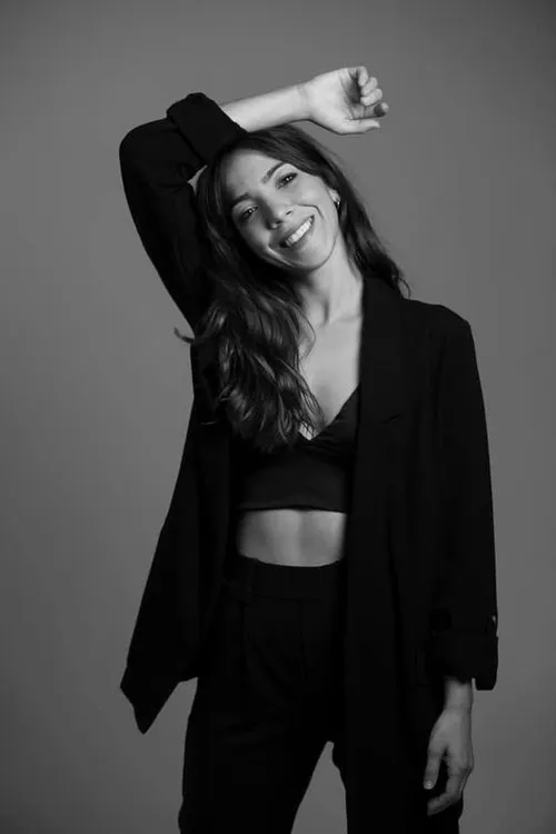 Araceli Hurtado interpretando a Rebeca