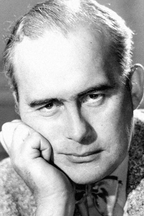 Bror Bügler interpretando a Redaktör Vadman vid Morgonbladet