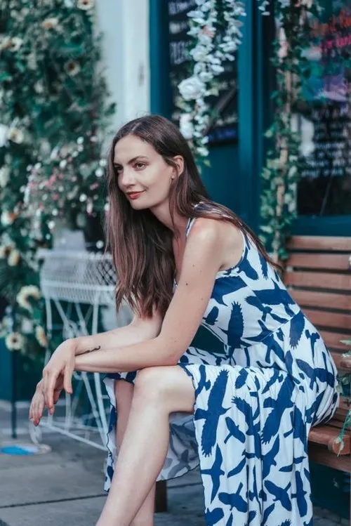 Cirila Zorenc interpretando a Lindsay