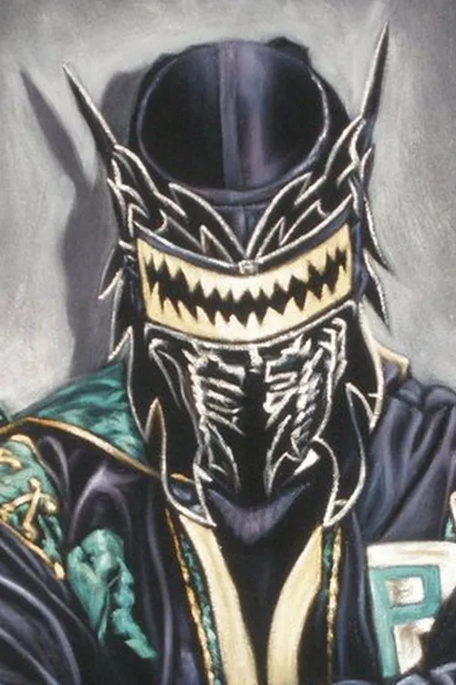 Daniel Lyon interpretando a Super Dragon