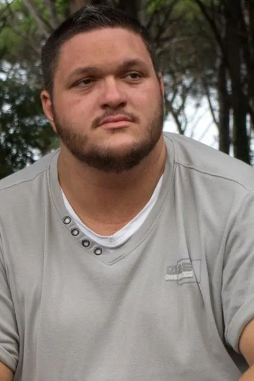 Daniele Trombetti interpretando a Magnaccia