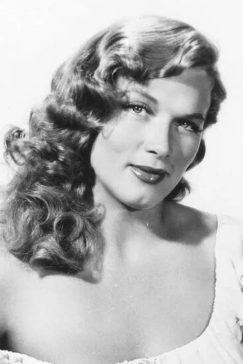 Denise Darcel interpretando a Suzanne Roget aka The Flame