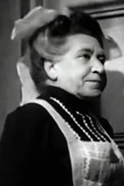 Herminia Mancini interpretando a 