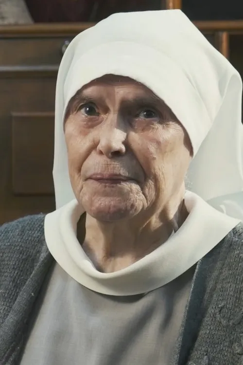 Irmã Theresinha Barbosa interpretando a Irmã Theresinha Barbosa