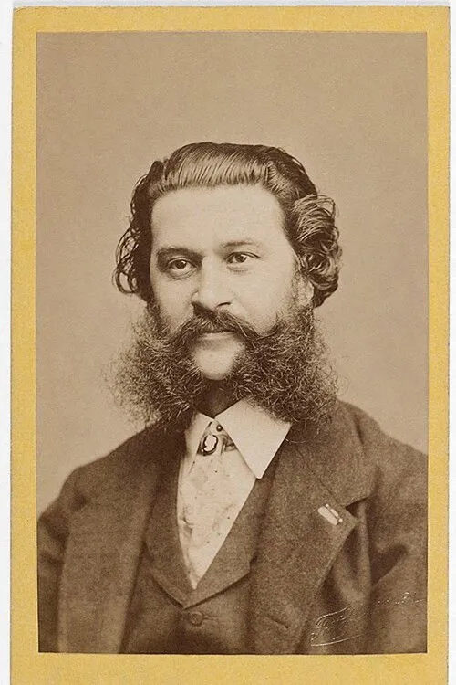 Johann Strauss interpretando a Composer