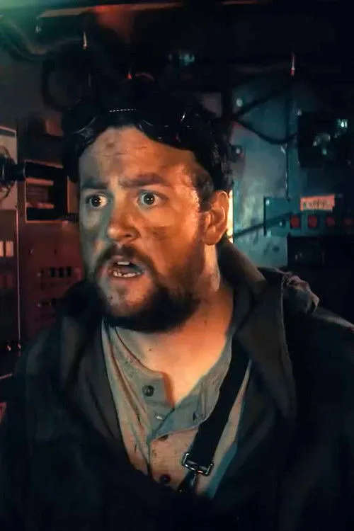 John Horan interpretando a Time Traveller