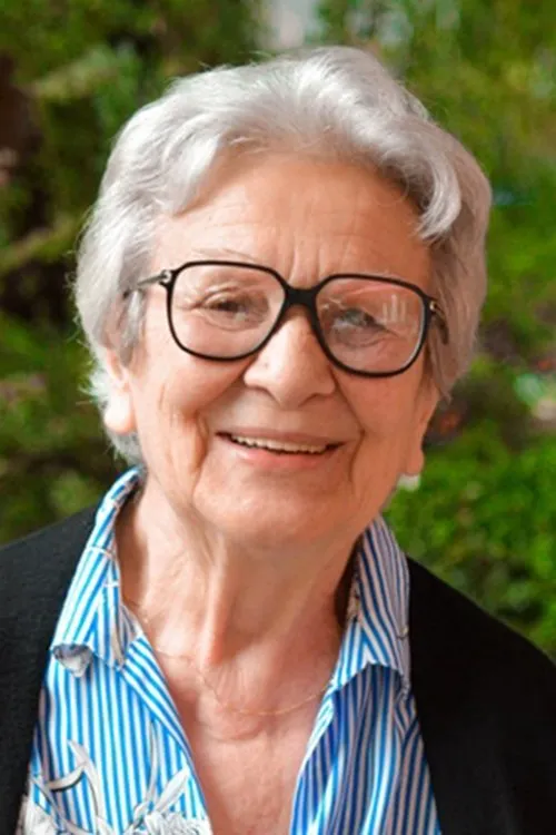 Katarina Dorić interpretando a Neda, sekretarica