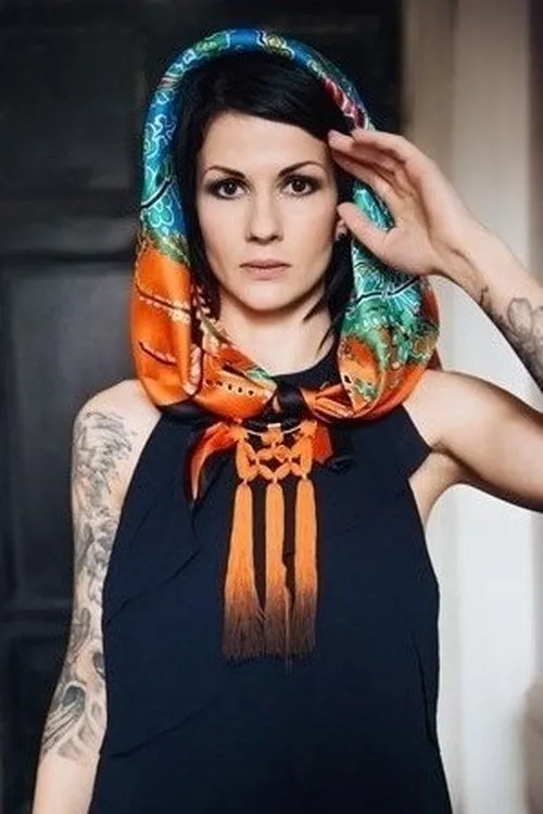 Kristīne Belicka interpretando a 