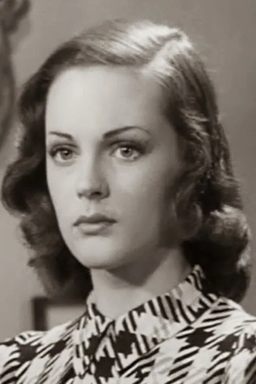 Liane Linden interpretando a Louise Holmqvist