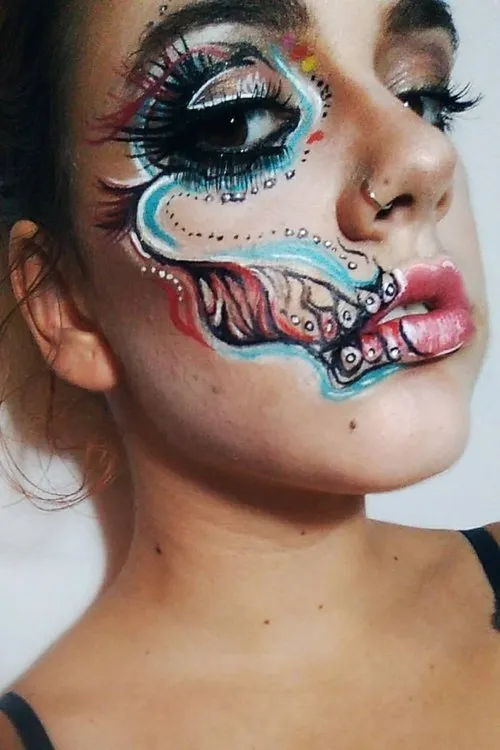 Marta Nebot interpretando a Luna