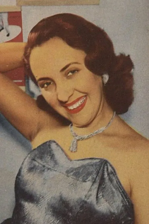 Mary Gonçalves interpretando a 