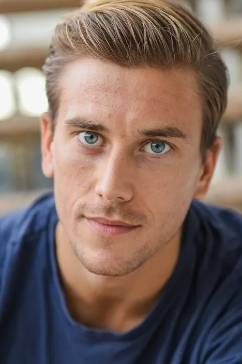 Nick Hart interpretando a Leo