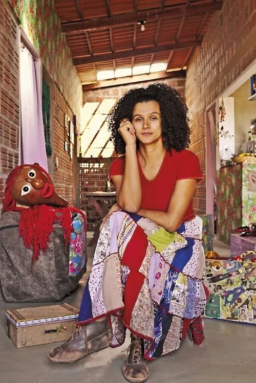 Odília Nunes interpretando a