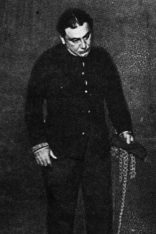 Pablo Podestá interpretando a Mariano Moreno