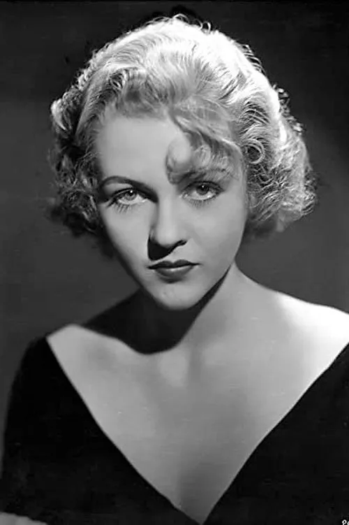 Patricia Ellis interpretando a Jeannette DuPont