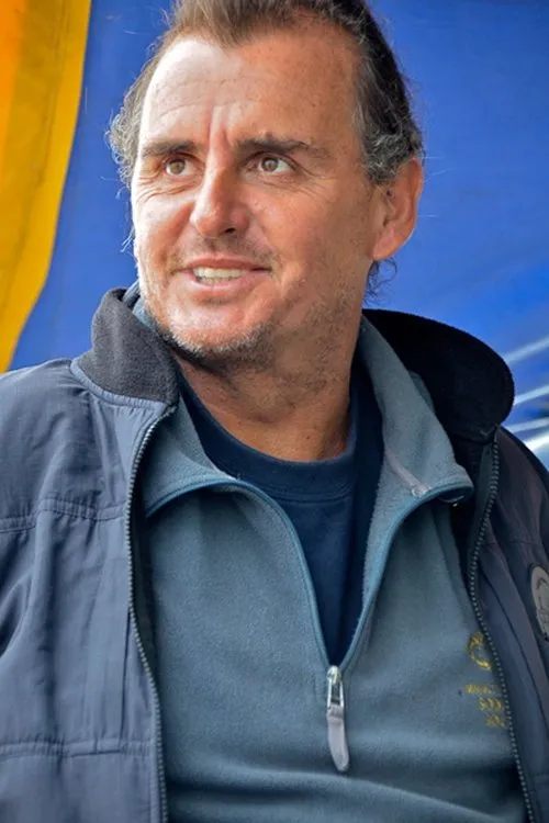 Peter Timm interpretando a Plongeur, fondateur du Trimix, Afrique du Sud