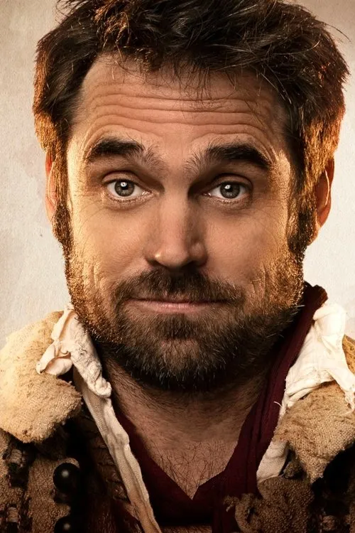 Pierre Malherbe interpretando a Nick the Noodle