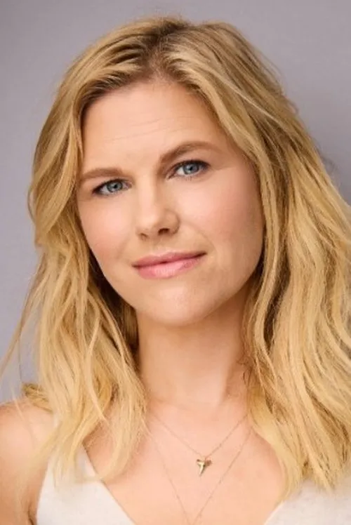 Rachel Avery interpretando a News Woman