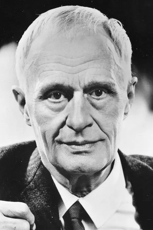 Rudolf Fernau interpretando a Gaston de Frossard, Kopf der Fälscherbande