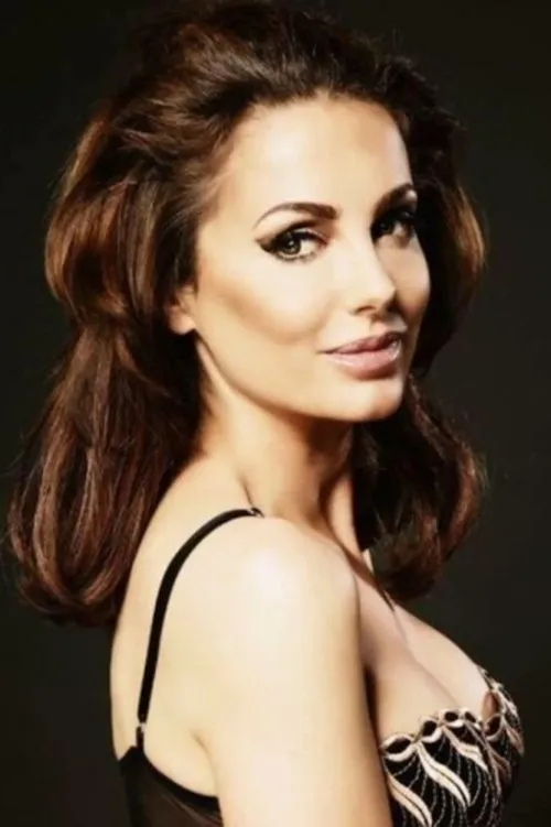 Sylvia Dierckx interpretando a Femme du sauna