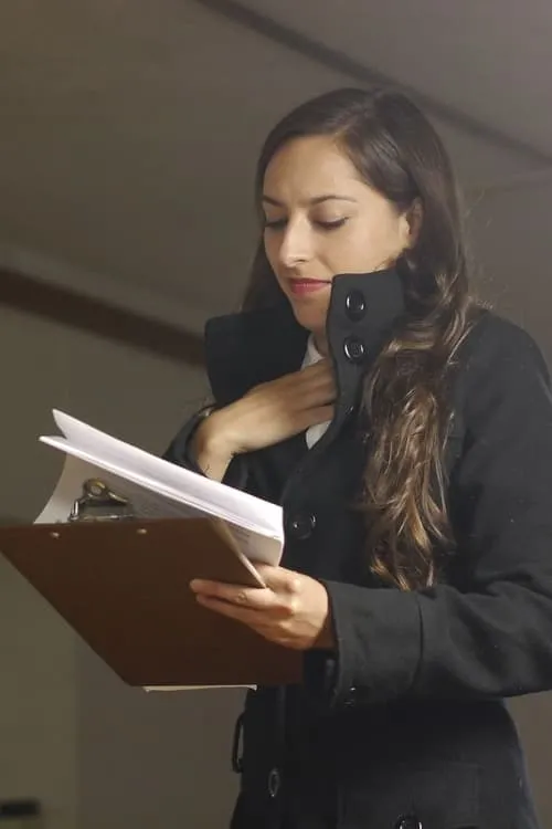 Alejandra Glennie Leñero interpretando a Second Lieutenant