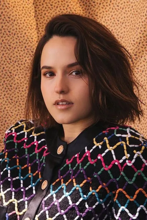 Alicia Jaziz Zapién interpretando a Roxana