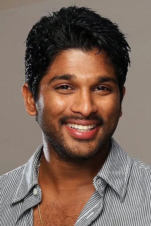 Allu Arjun interpretando a Cable Raju