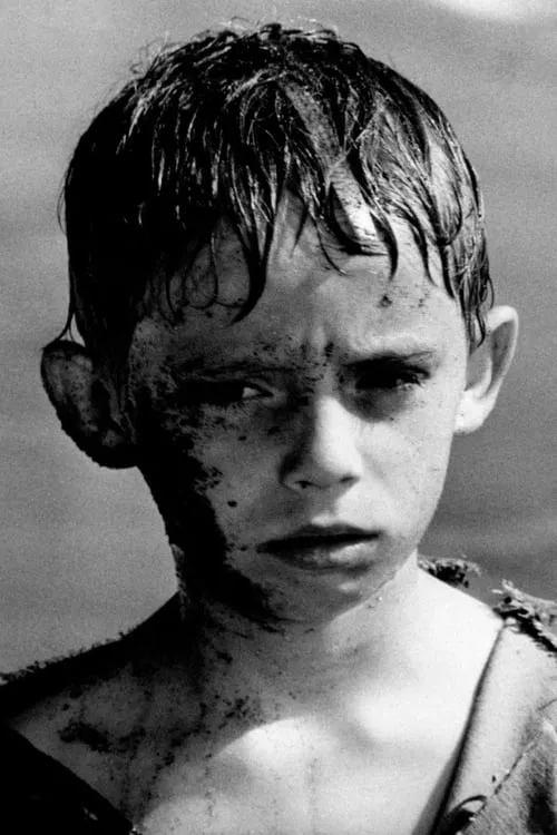 Andrea Balestri interpretando a Pinocchio; sé stesso