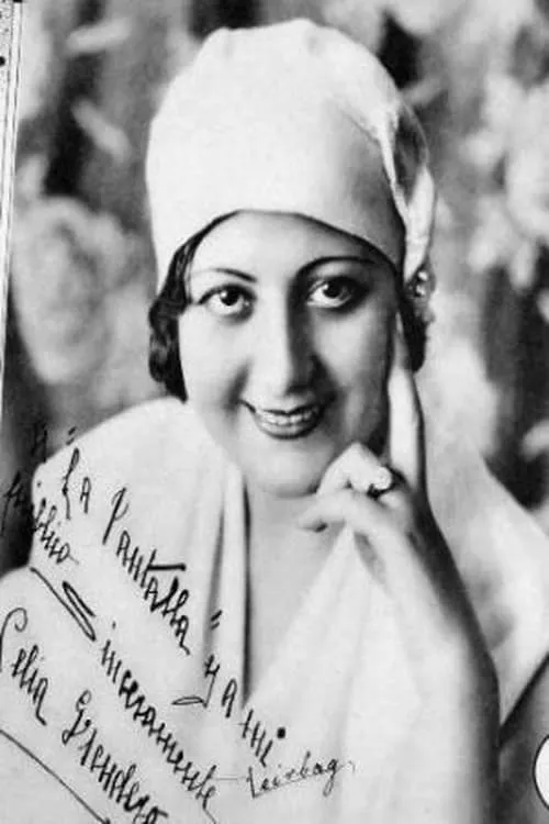 Celia Escudero interpretando a