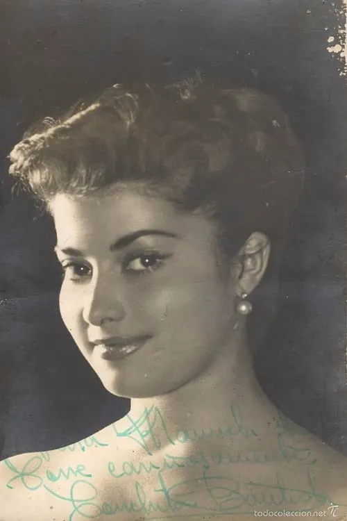 Conchita Bautista interpretando a Adelina