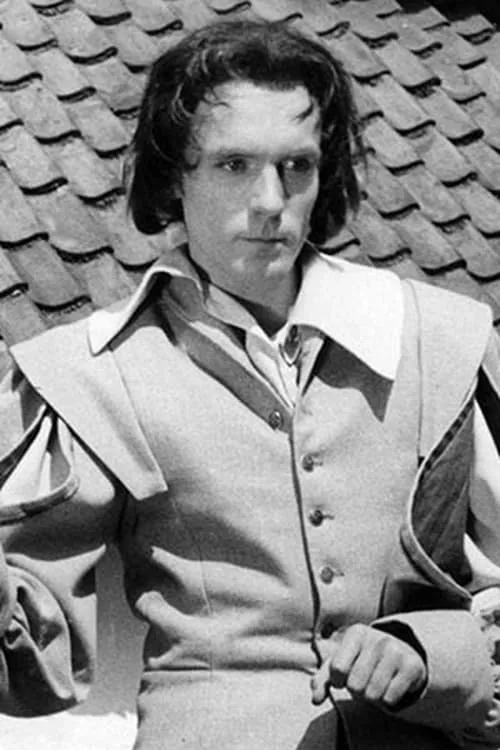 Frank Aendenboom interpretando a bodyguard