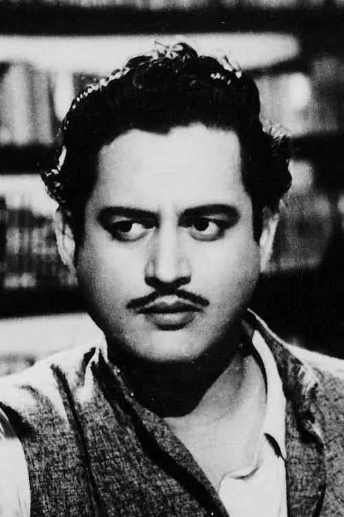 Guru Dutt interpretando a Vijay