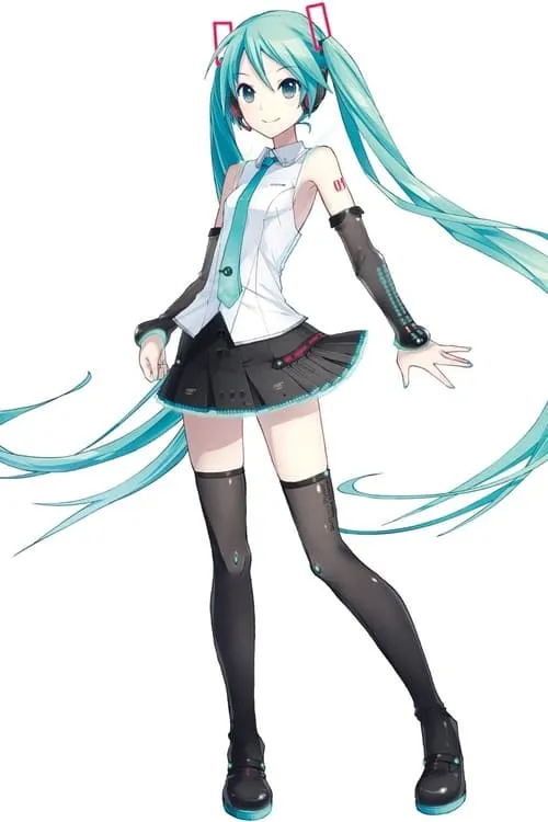 Retrato de Hatsune Miku