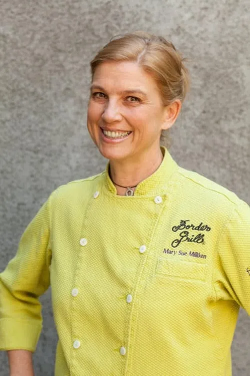 Bobby Flay ha trabajado con Mary Sue Milliken en 1 ocasiones