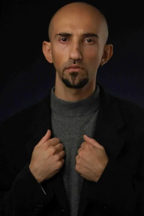 Massimo Muntoni interpretando a Palestrato