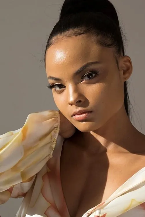 Megan Gage interpretando a Celeste