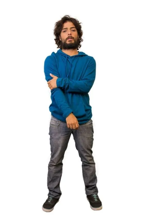 Raphael Pompeu interpretando a