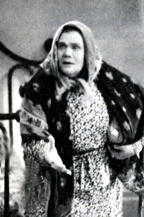 Rosina Anselmi interpretando a Antonia Pascucci - la vedova Rosolino