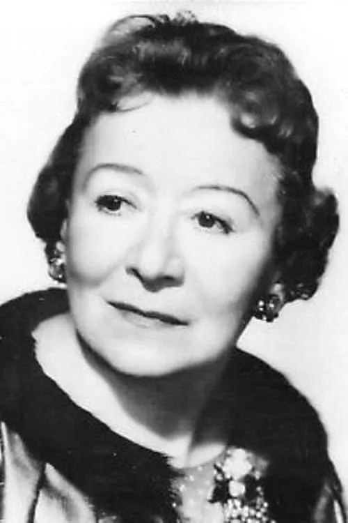 Trude Hesterberg interpretando a Alwine Zehböck