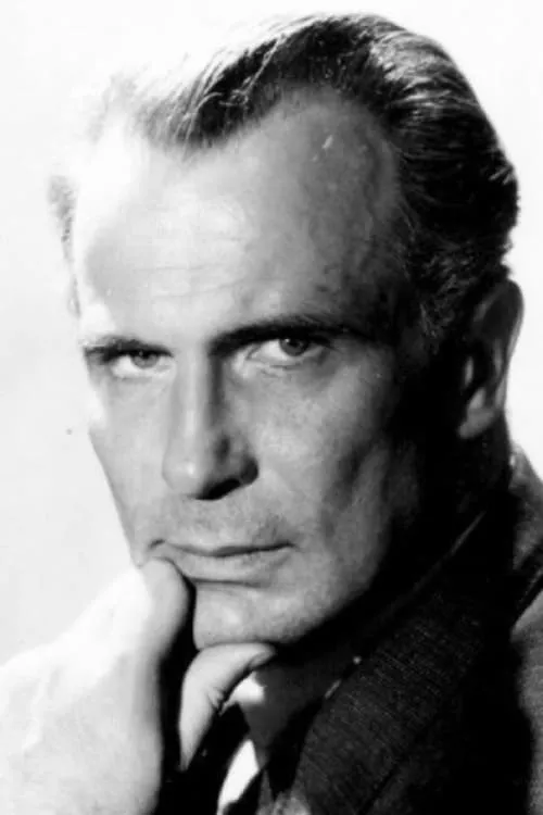 Wilhelm Borchert interpretando a Wallenstein