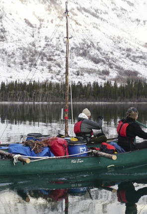 Carátula de La ruta del oro con Parker Schnabel · La carrera contra el frío