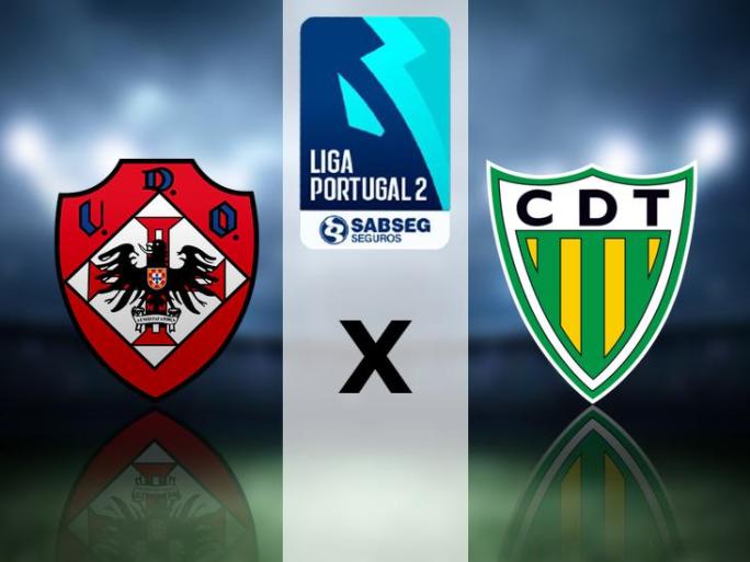 Carátula de Oliveirense x CD Tondela (Direto): Liga Portugal 2 · Oliveirense x CD Tondela (Direto)