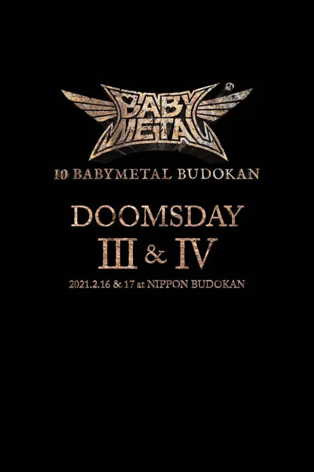 Portada de 10 BABYMETAL BUDOKAN - DOOMSDAY III & IV