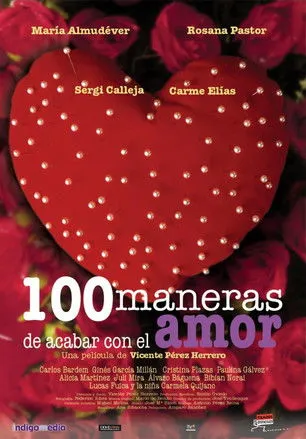 Póster de 100 maneras de acabar con el amor