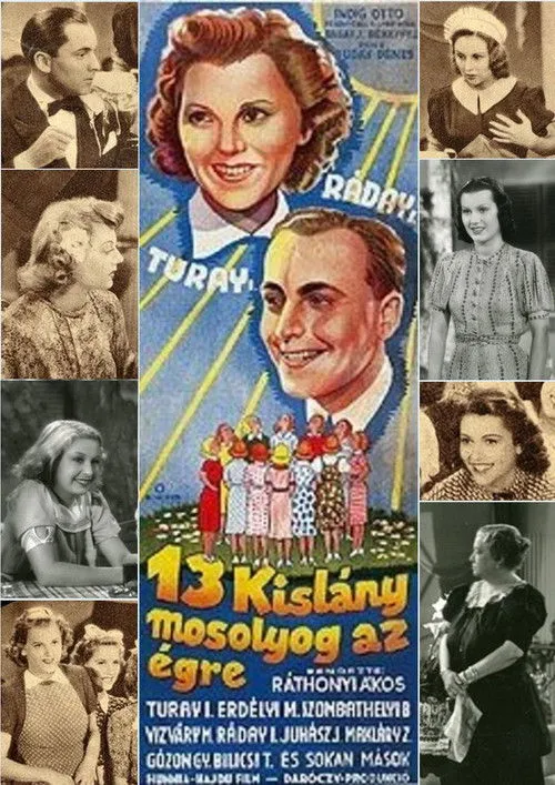Póster de la película 13 kislány mosolyog az égre