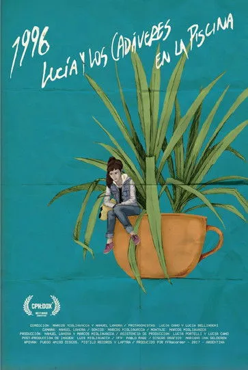 Póster de 1996 Lucia y los cadaveres en la piscina